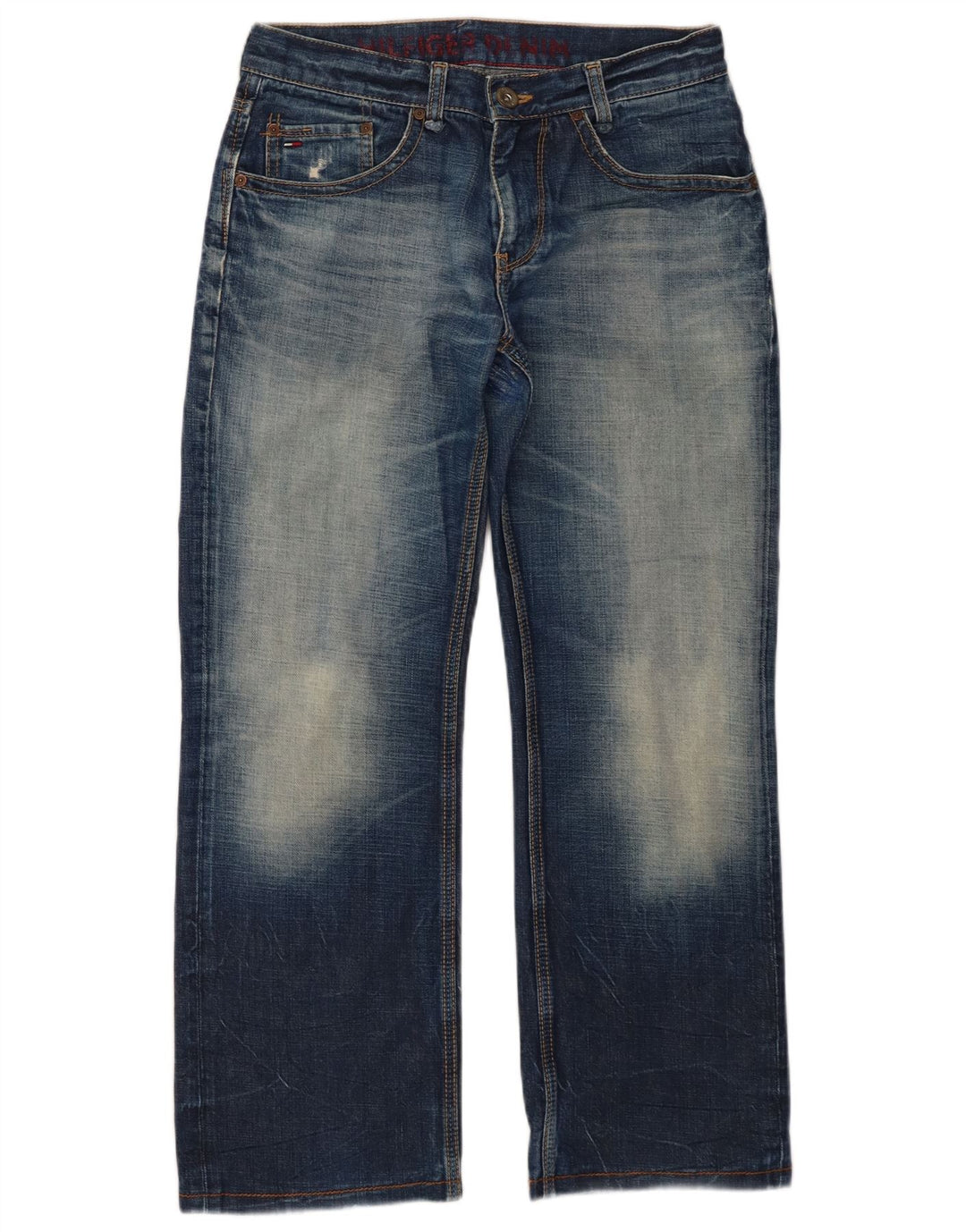 Tommy Hilfiger Jean droit homme W30 L28 bleu