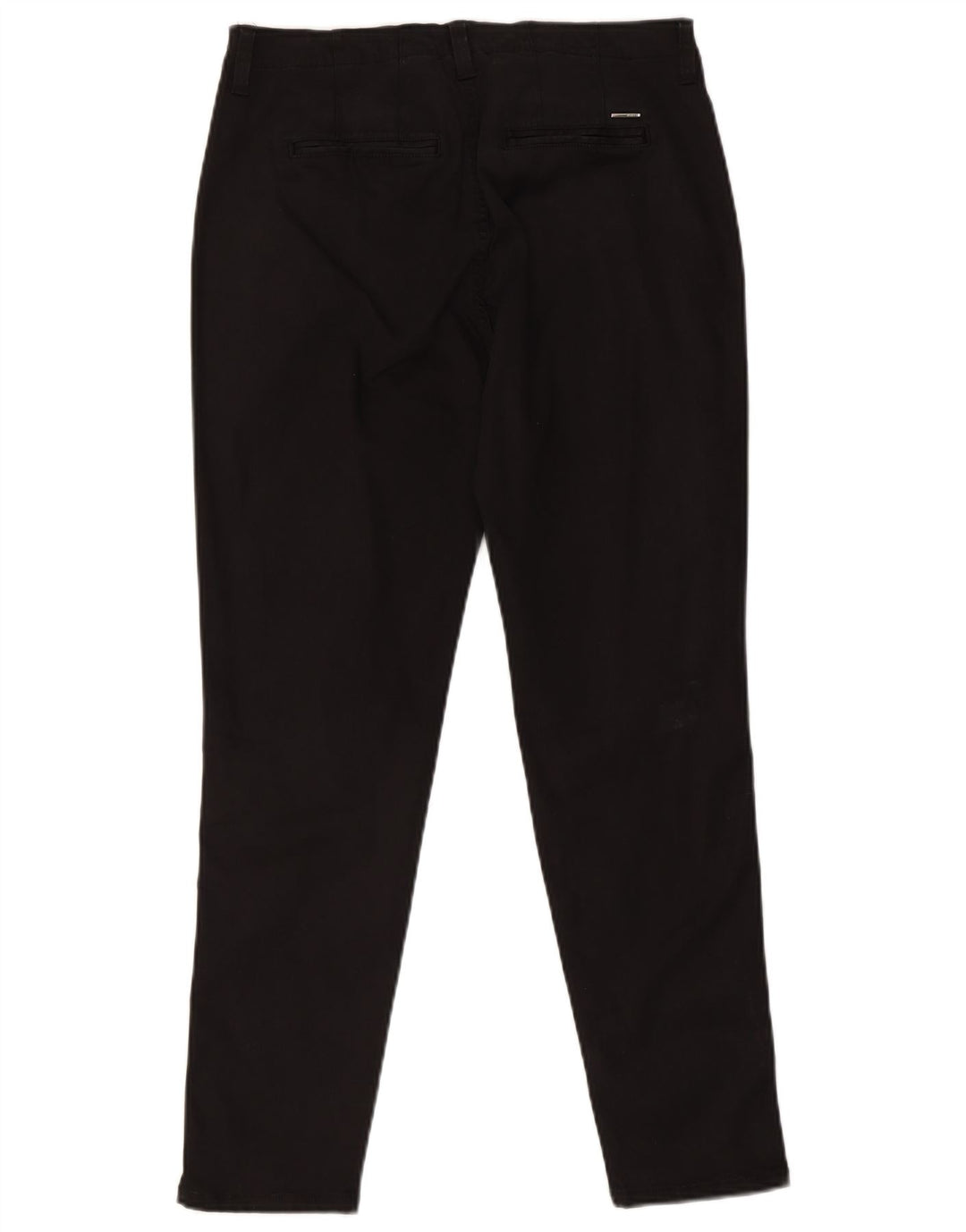 Guess Pantalon Chino Slim Femme W31 L29 Noir Lyocell