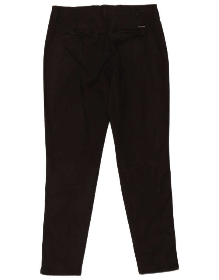 Guess Pantalon Chino Slim Femme W31 L29 Noir Lyocell