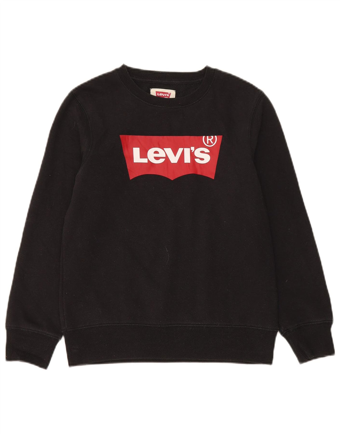 Levi's Sweat-shirt graphique pour garçon 11-12 ans Noir Coton