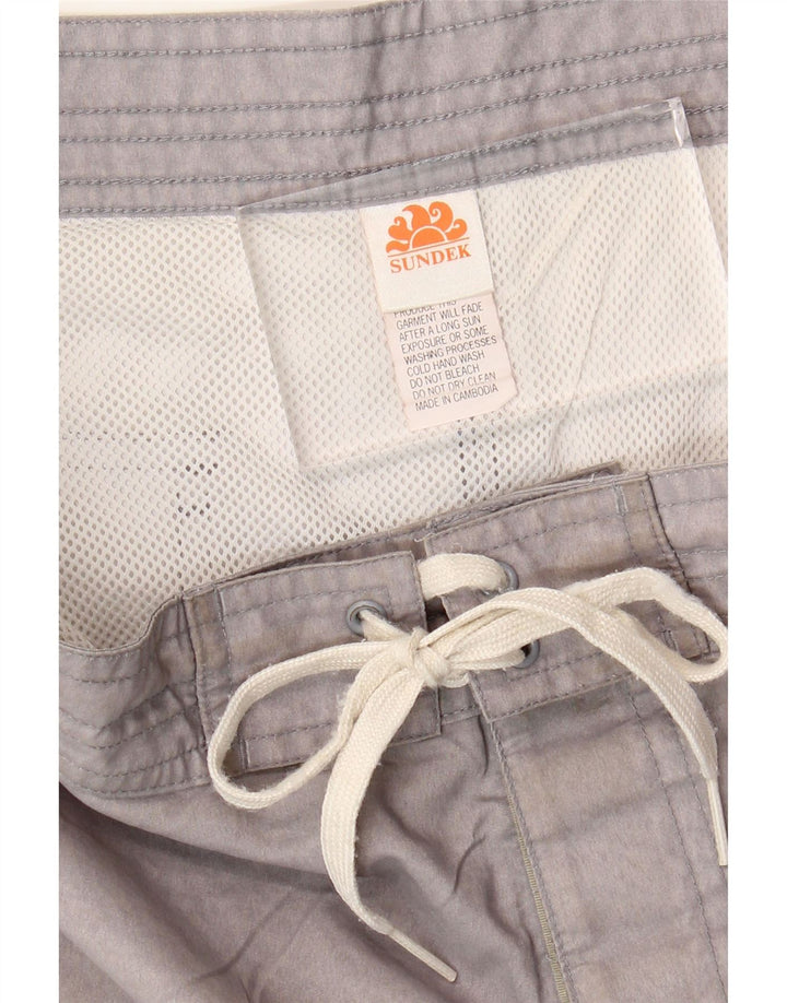 Sundek Short de Bain Homme Grand Gris Floral Polyester