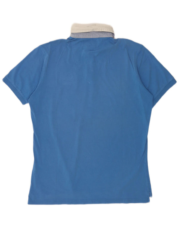Conte of Florence Polo Rugby Homme 2XL Bleu Coton