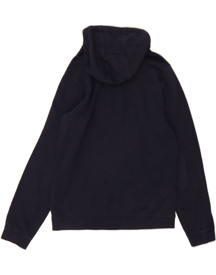 NIKE Mens Hoodie Jumper Small Navy Blue Cotton Vintage Nike and Second-Hand Nike from Messina Hembry 