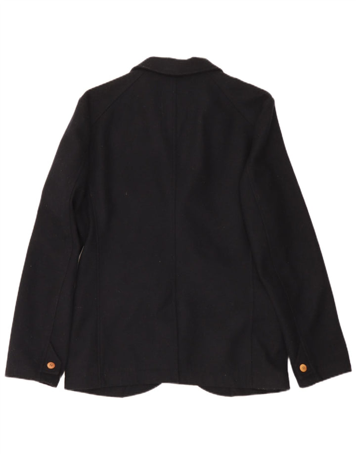 EDC Veste blazer à 2 boutons pour homme UK 40 Large Noir Polyester