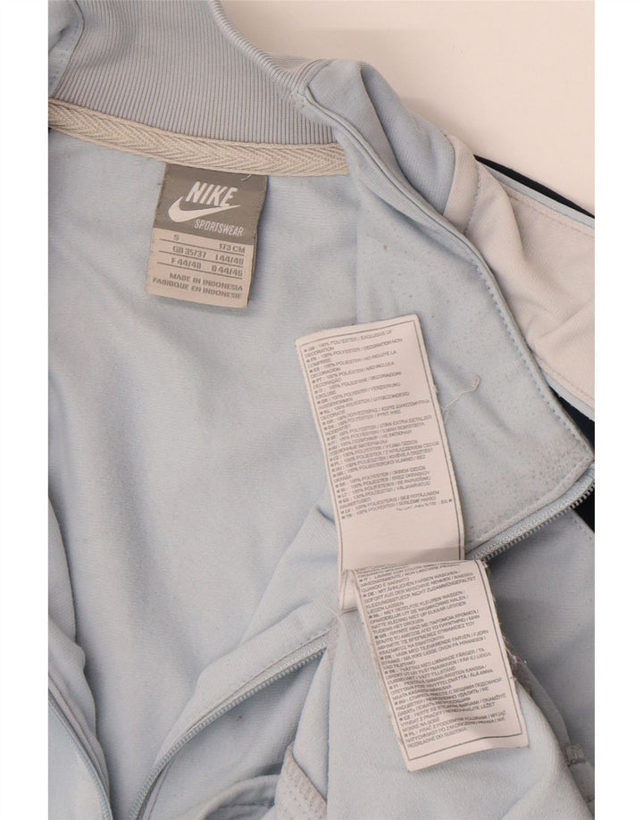 Nike Veste de survêtement pour homme UK 35/37 Petit Bleu Colorblock Polyester