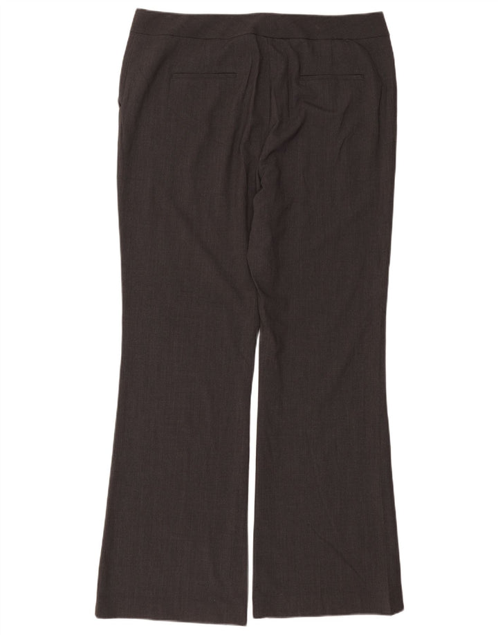 Calvin Klein Pantalon de costume bootcut pour femme US 16 XL W38 L32 Gris Polyester