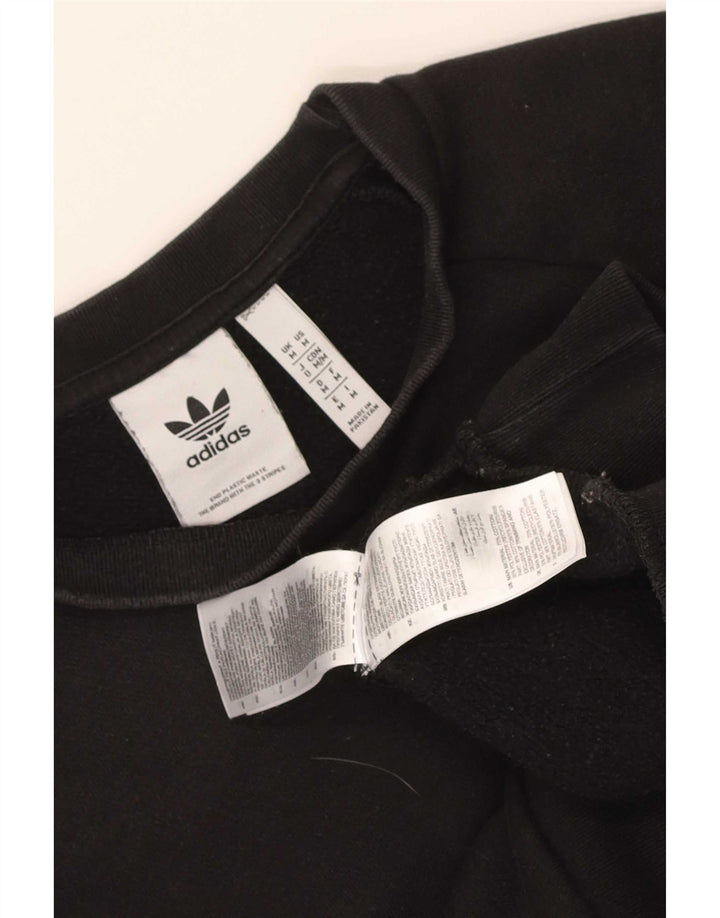 Adidas Sweat-shirt pour homme en coton noir moyen