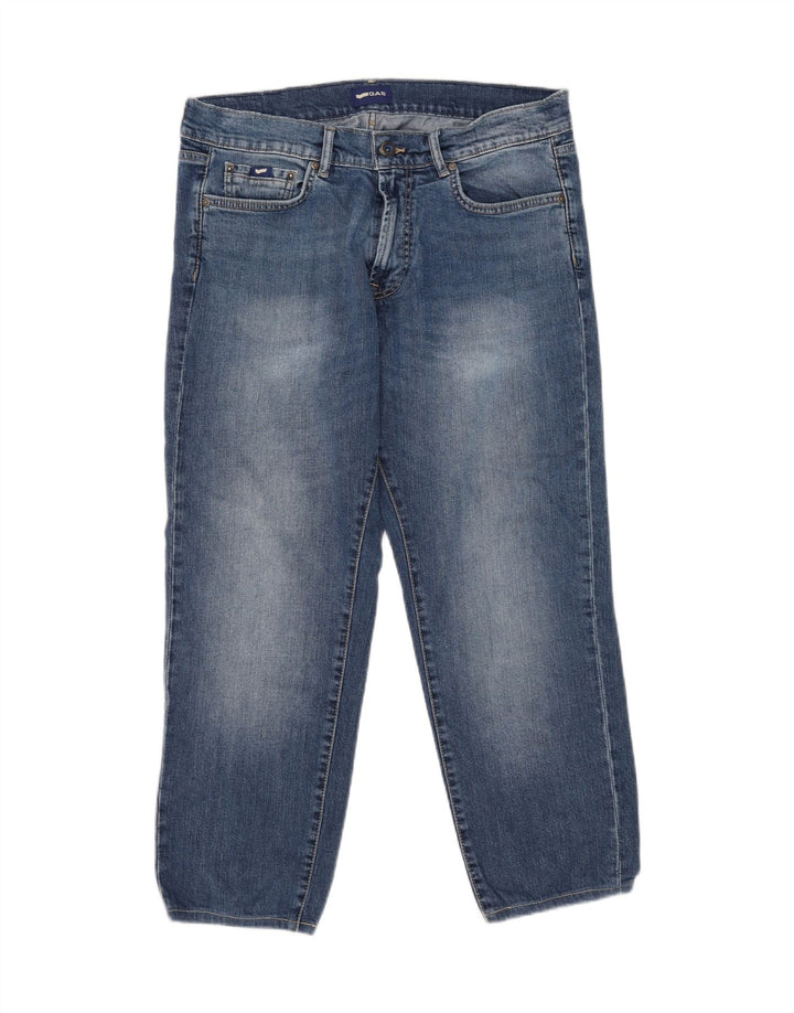 Gas Jean court homme W33 L26 bleu coton