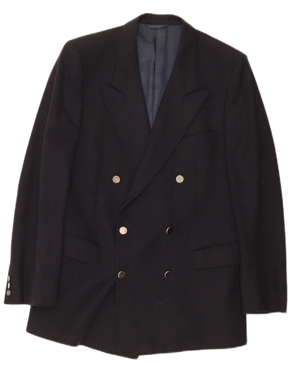 Essere Veste Blazer Croisée Homme IT 50 Large Bleu Marine