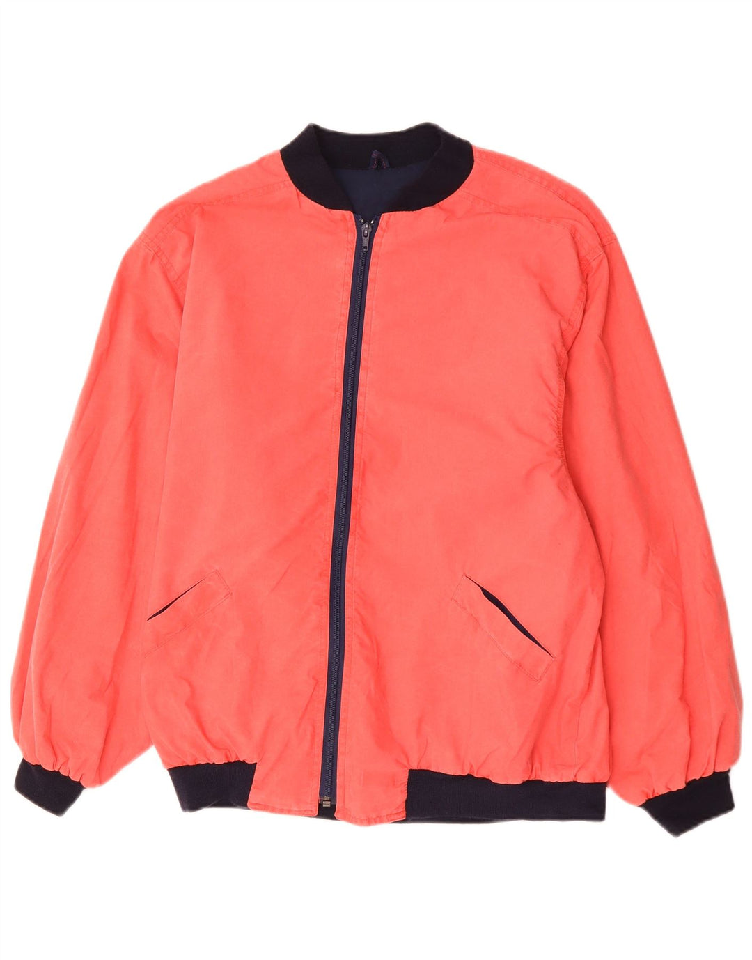 VINTAGE Veste Bomber Homme UK 36 Petit Coton Rose