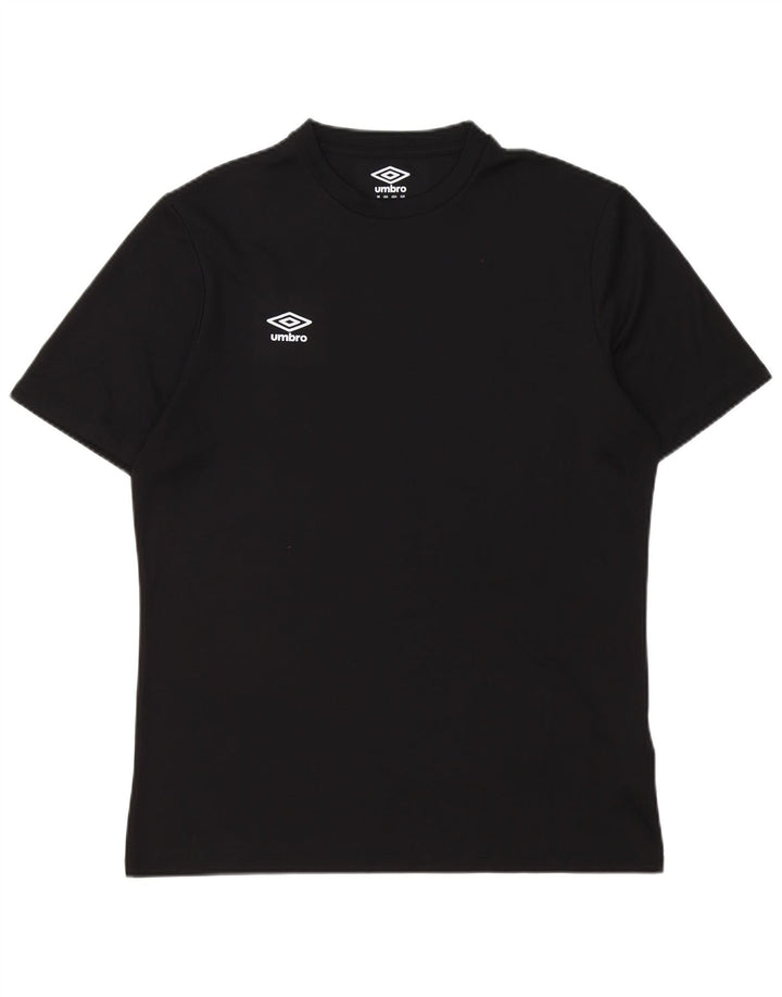 Umbro T-Shirt Homme Noir Moyen Polyester