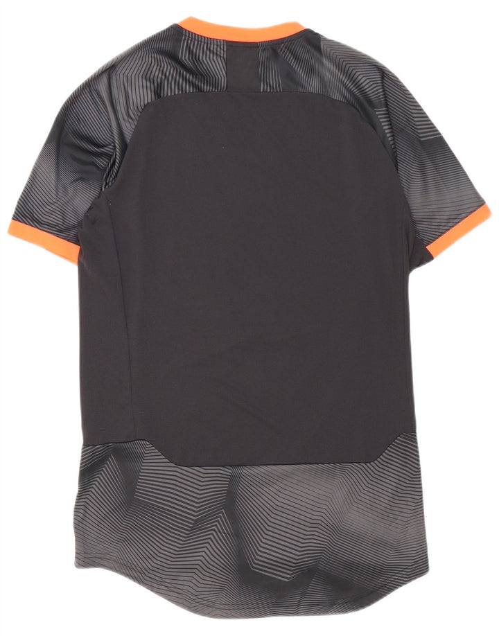 Puma T-Shirt Top Homme Gris Moyen Géométrique