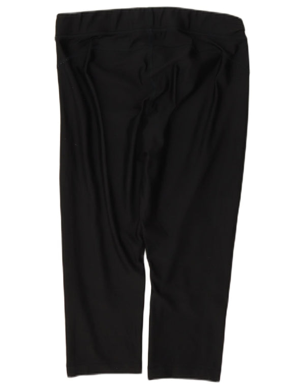 Under Armour Legging Capri Femme UK 46 Large Noir Polyester