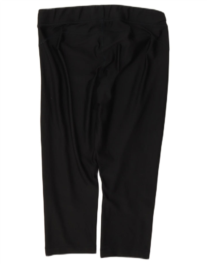 Under Armour Legging Capri Femme UK 46 Large Noir Polyester