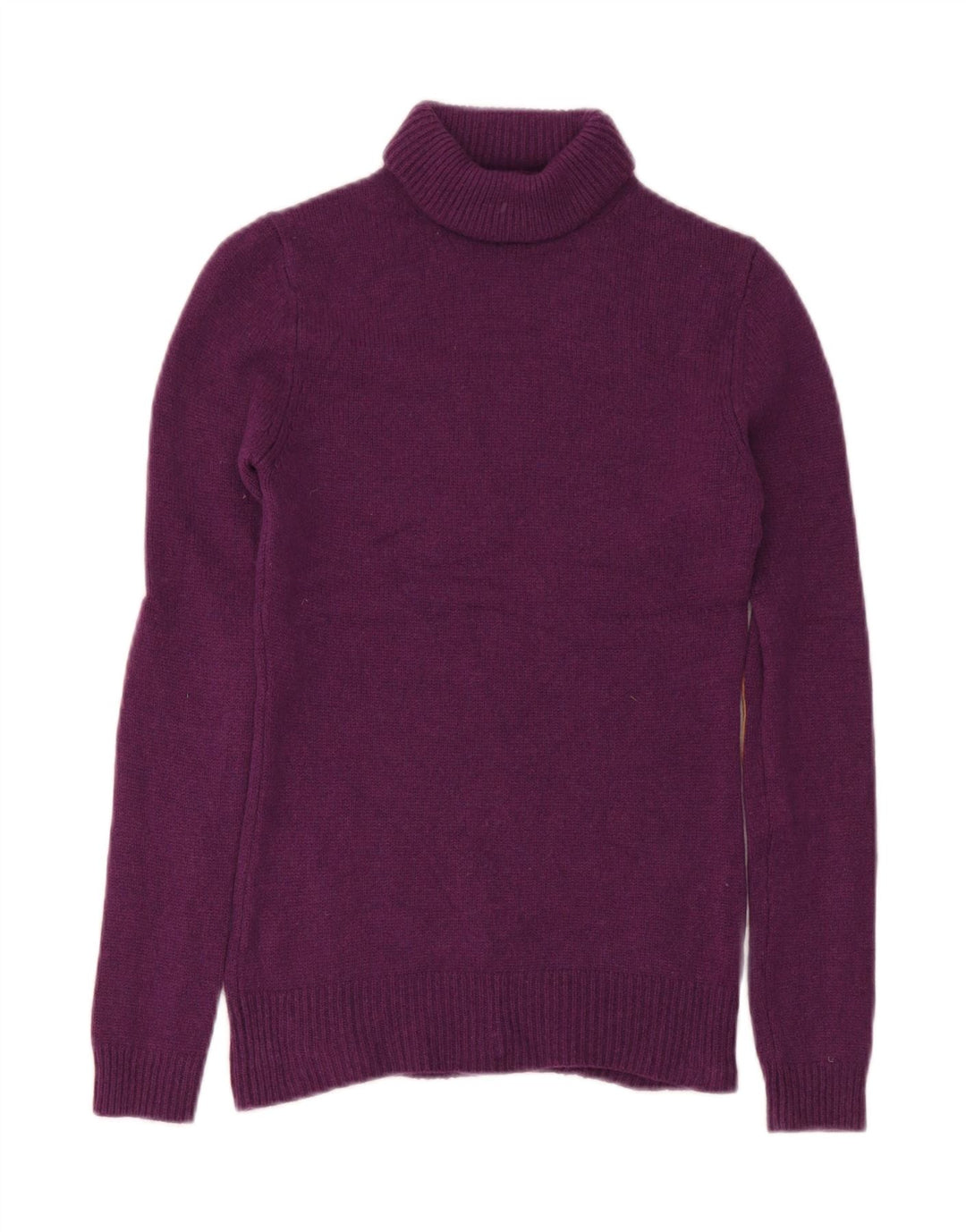Massimo Dutti Pull col roulé pour femme UK 12 Violet moyen