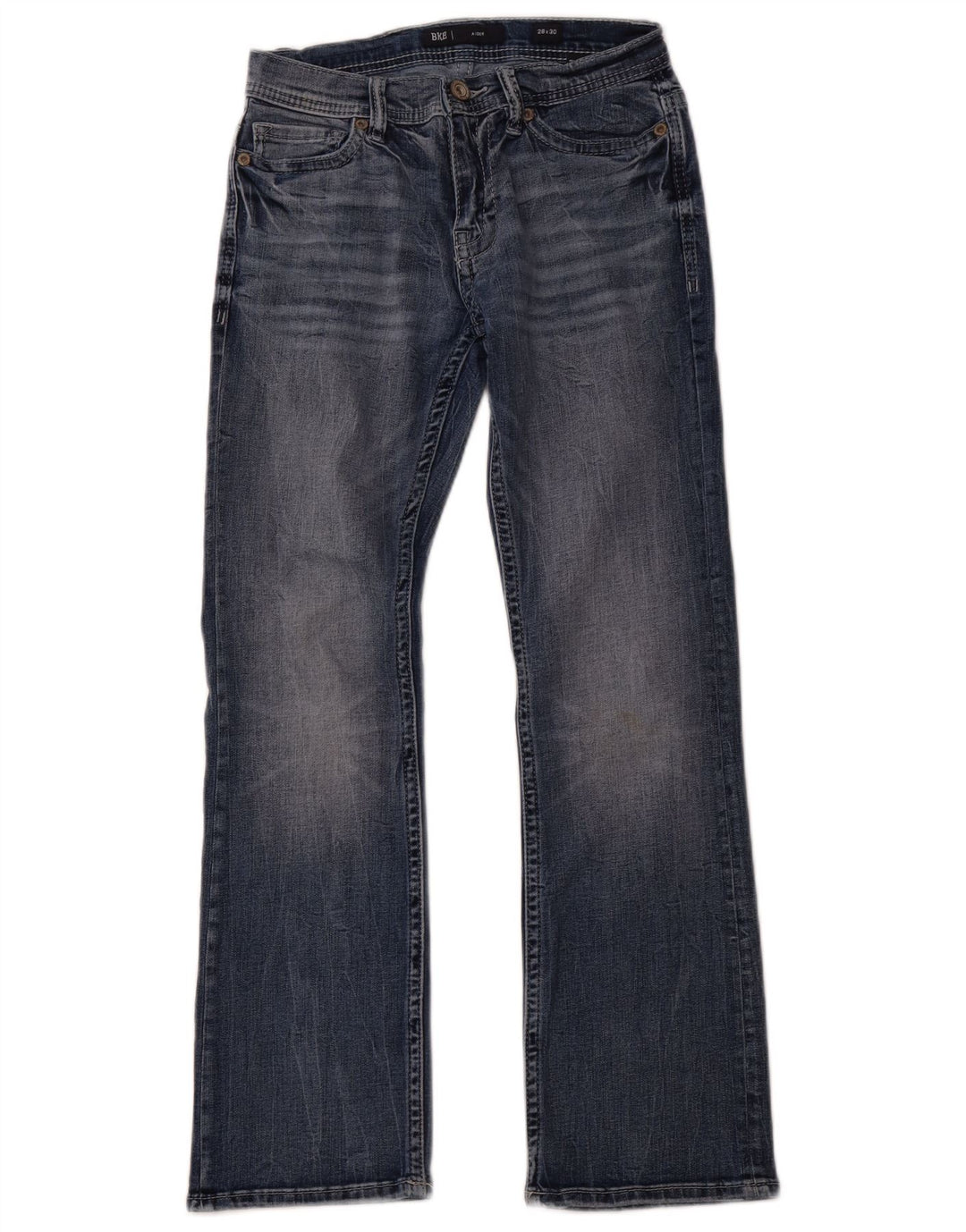 BKE Jean Bootcut Femme Aiden W28 L30 Bleu Marine Coton