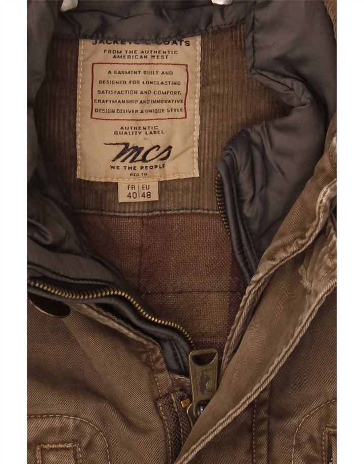 Marlboro Classics Veste utilitaire pour homme IT 48 Coton kaki moyen