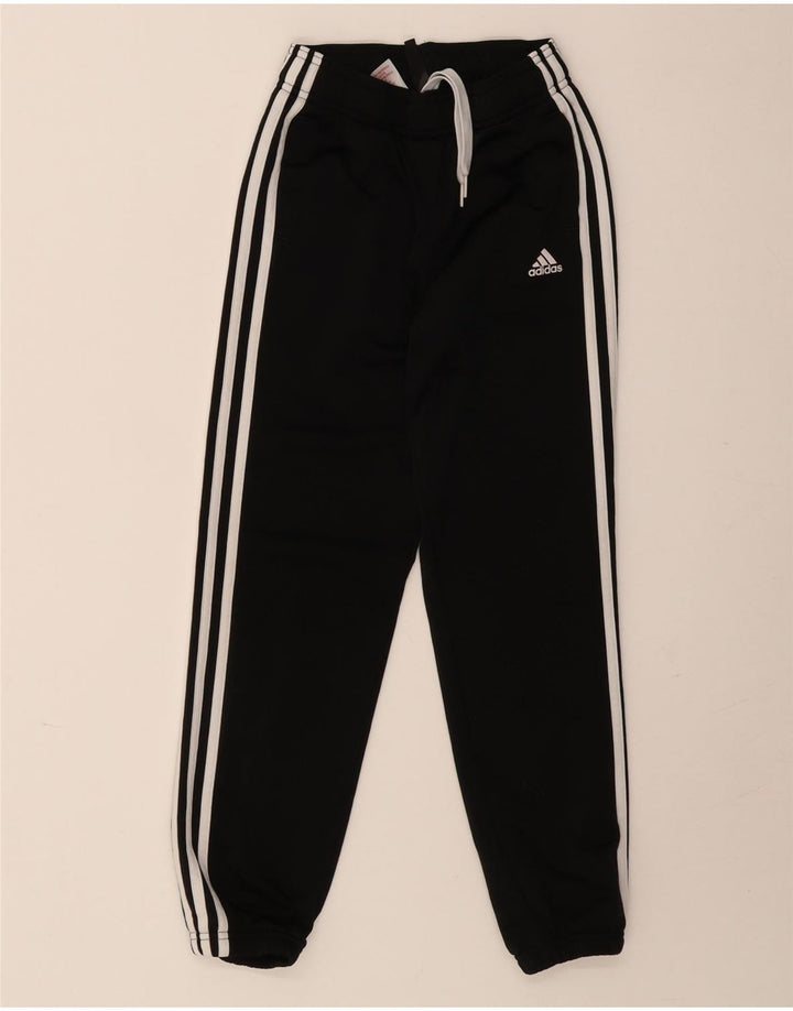 Adidas Pantalon de Survêtement Garçon Joggers 9-10 ans Noir Polyester