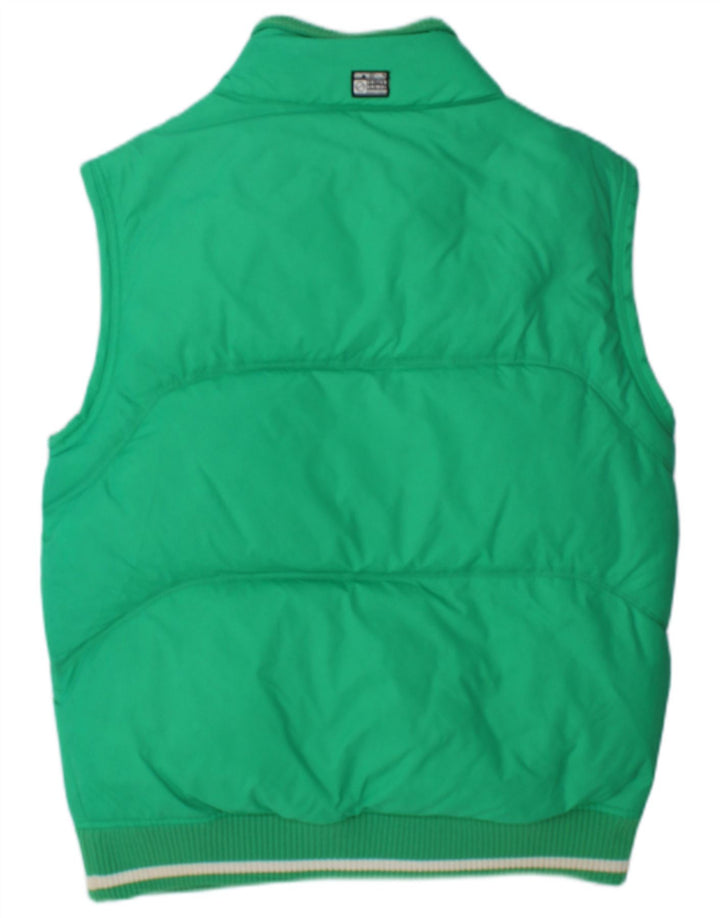 Animal Gilet rembourré pour homme UK 38 Nylon vert moyen