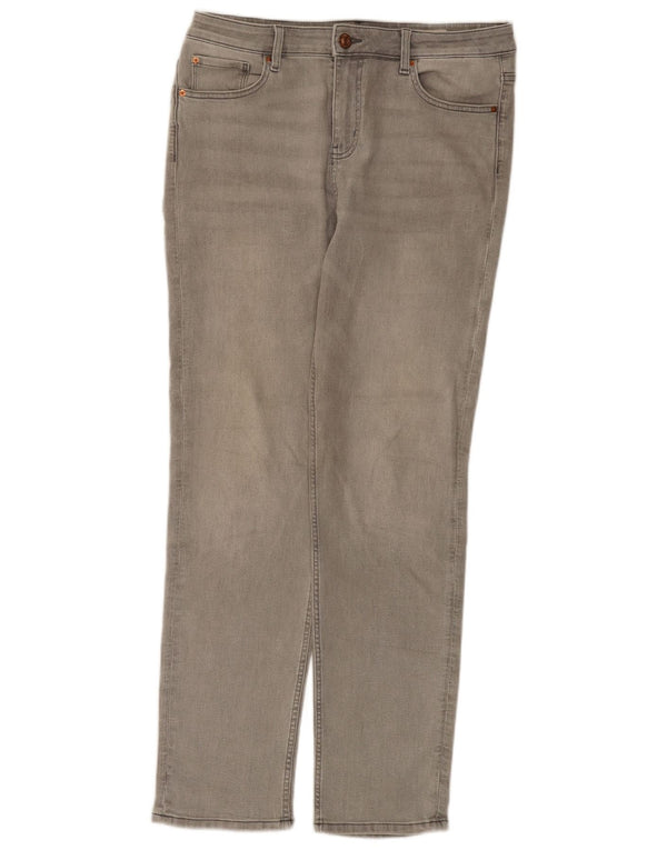 Marks & Spencer Jean droit The Sienna pour femme UK 14 Large W34 L31 Gris