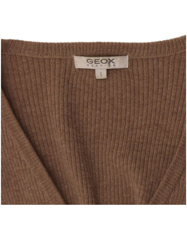 Geox Cardigan pour femme UK 10 Small Marron