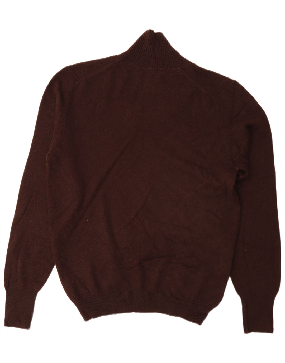 Fred Perry Pull à col châle pour homme en laine d'agneau marron Taille L