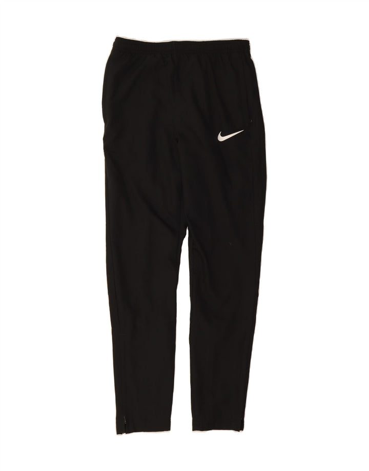 NIKE Mens Dri Fit Tracksuit Trousers Small Black Polyester Vintage Nike and Second-Hand Nike from Messina Hembry 