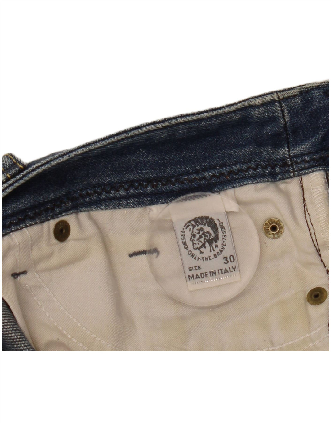 Diesel Jean Bootcut Femme W30 L34 Bleu