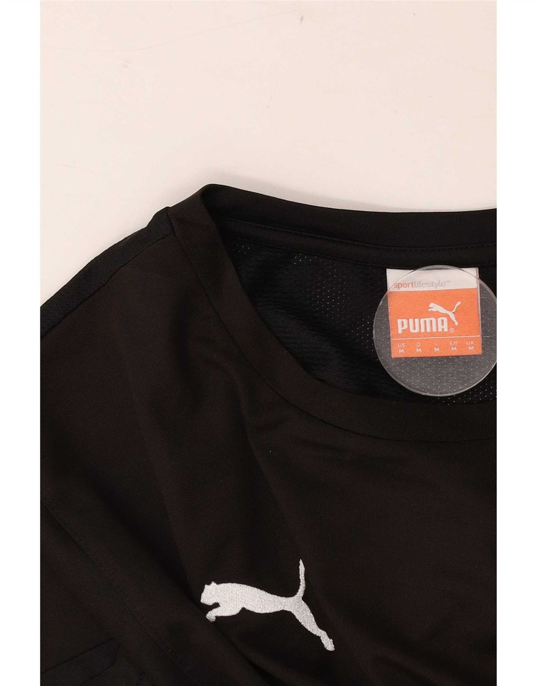 Puma T-Shirt Top Homme Noir Colorblock