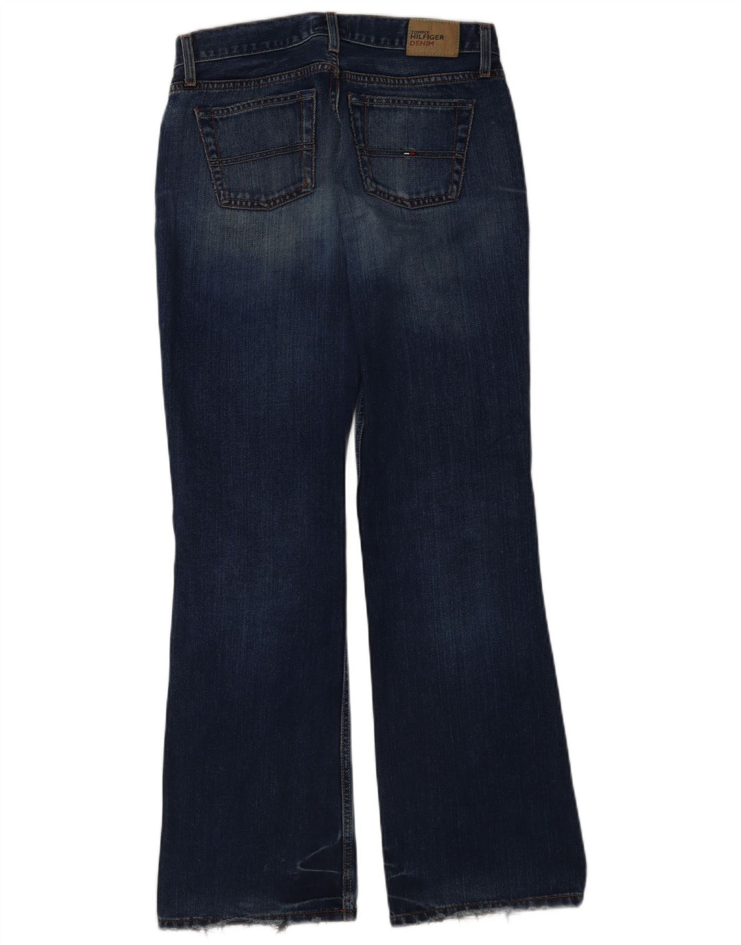 Tommy Hilfiger Jean évasé femme W29 L32 bleu coton
