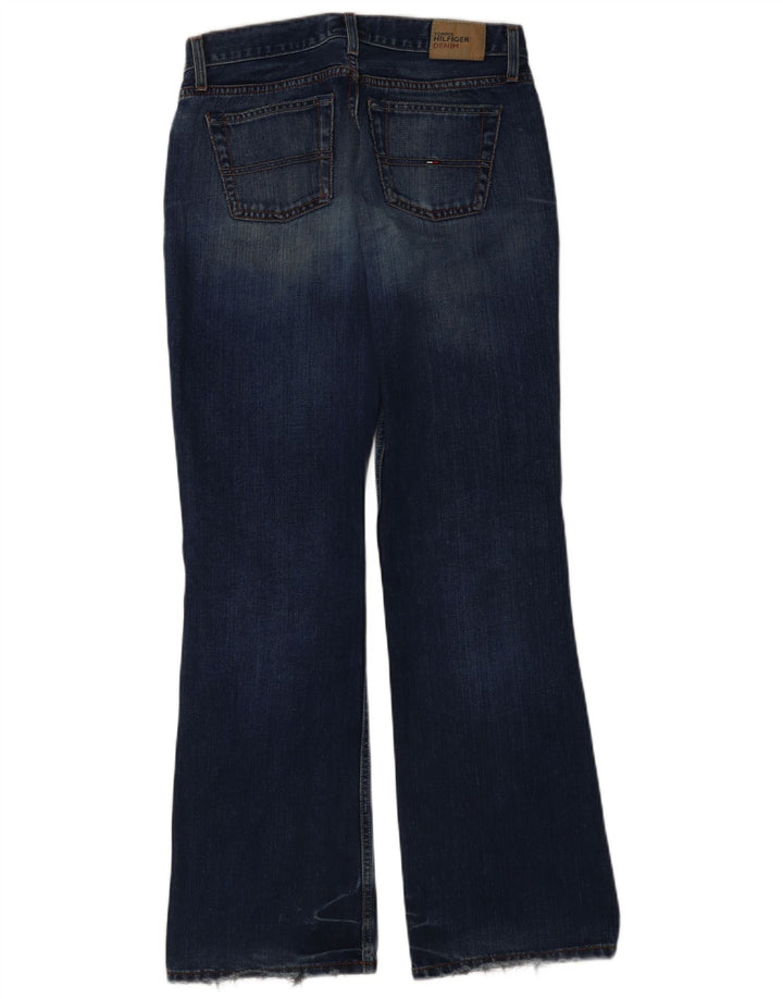 Tommy Hilfiger Jean évasé femme W29 L32 bleu coton