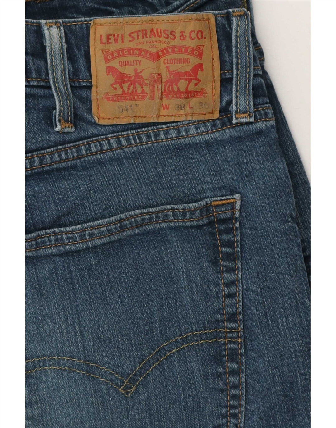 Levi's Jean 541 Tapered Homme Bleu Coton W38 L30