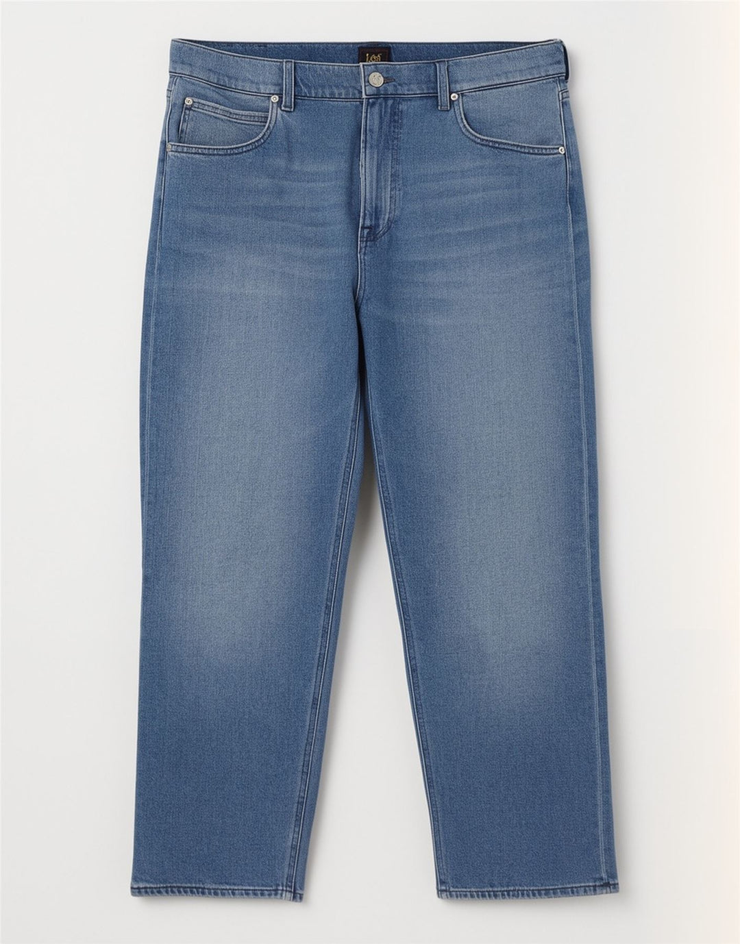 Lee Jean Droit Femme W34 L29 Bleu Coton