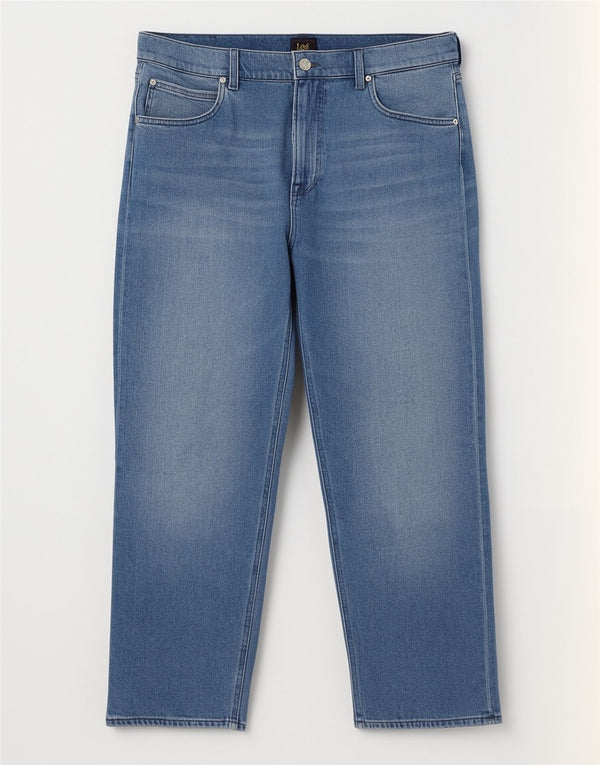 Lee Jean Droit Femme W34 L29 Bleu Coton