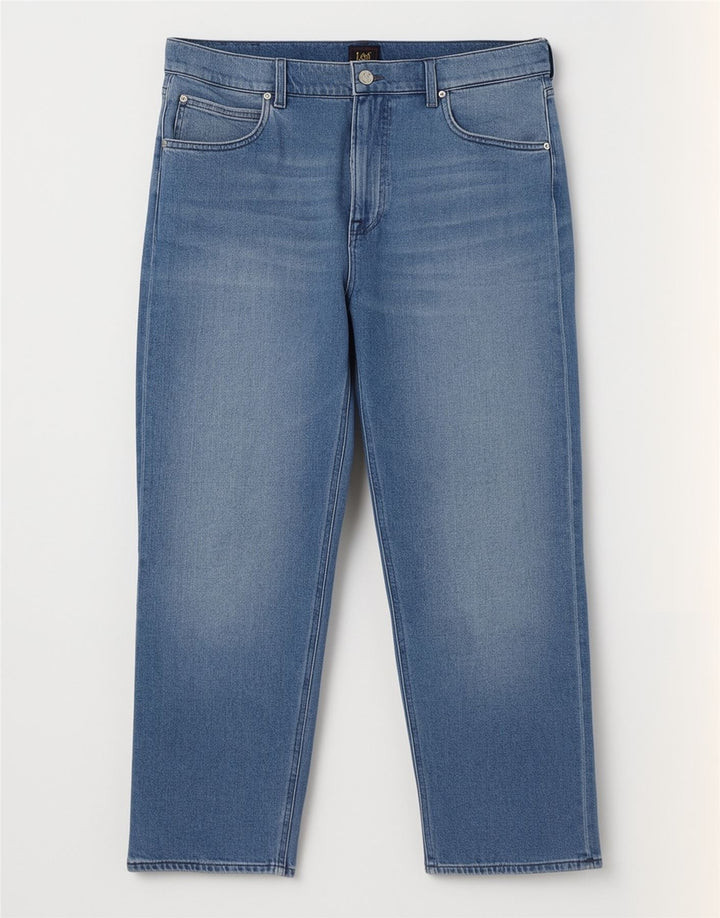 Lee Jean Droit Femme W34 L29 Bleu Coton