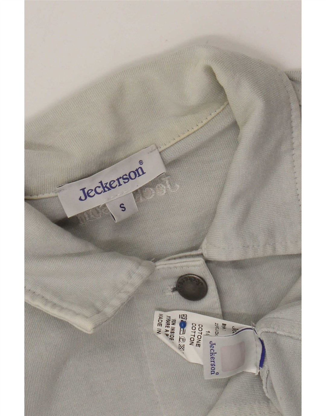 Jeckerson Veste Bomber Femme UK 10 Petit Bleu Coton