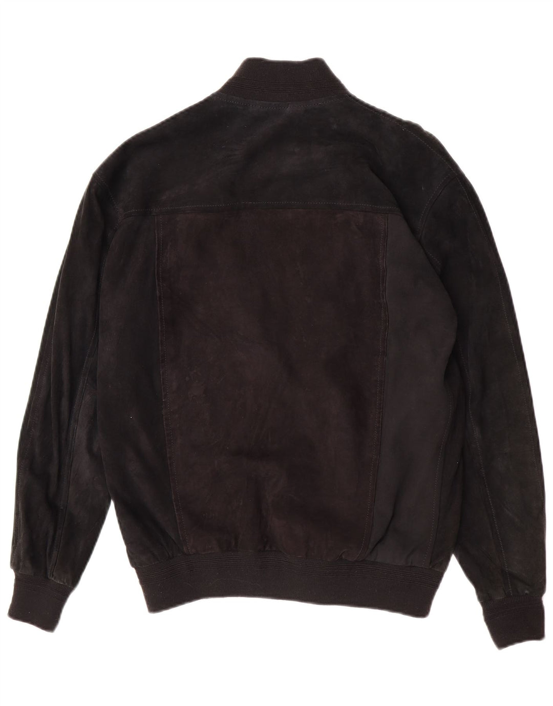 Zarro Veste Bomber En Daim Homme IT 50 Grand Cuir Noir