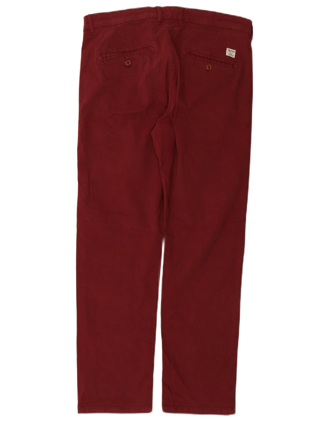JACK & JONES Pantalon Chino Coupe Slim Homme W34 L30 Coton Bordeaux