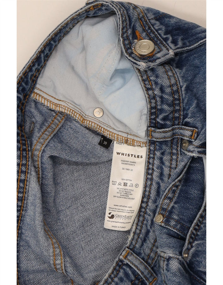 WHISTLES Womens Crop Bootcut Jeans W30 L26 Blue Cotton Vintage Whistles and Second-Hand Whistles from Messina Hembry 
