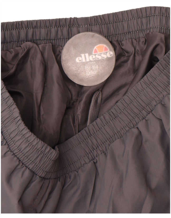 Ellesse Pantalon de survêtement graphique pour garçon 13-14 ans Gris Polyester
