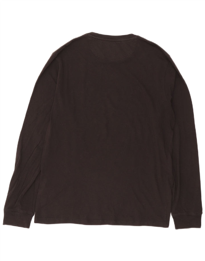 Timberland Haut Slim Fit à Manches Longues pour Homme en Coton Noir Moyen