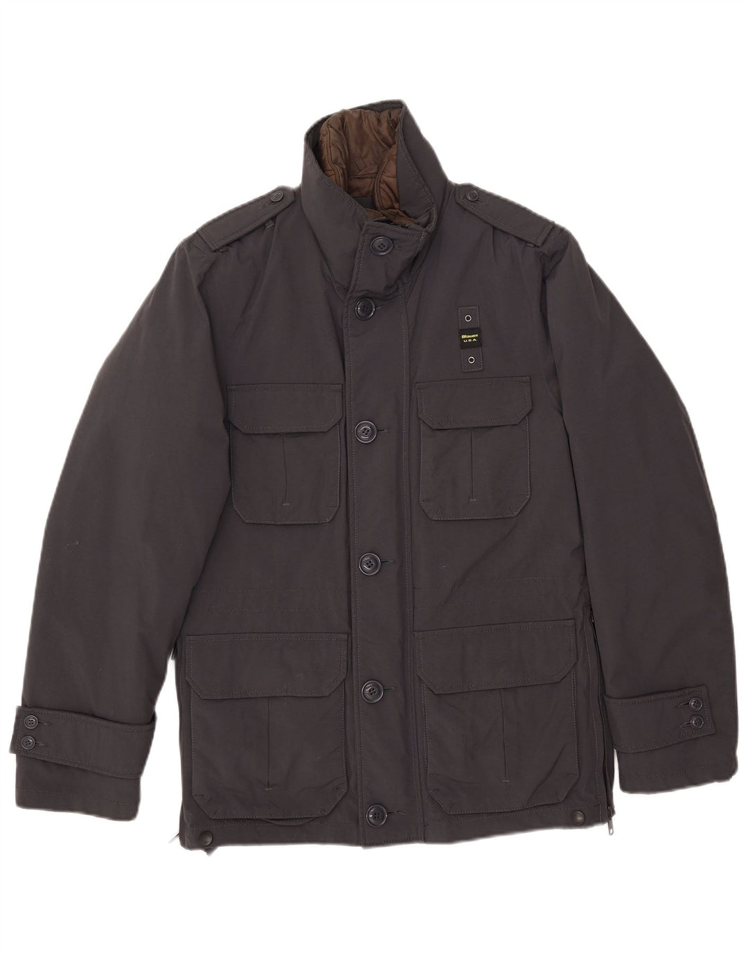 Blauer Veste Militaire Homme UK 36 Petit Nylon Bleu Marine