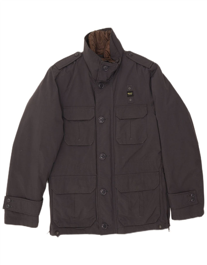 Blauer Veste Militaire Homme UK 36 Petit Nylon Bleu Marine
