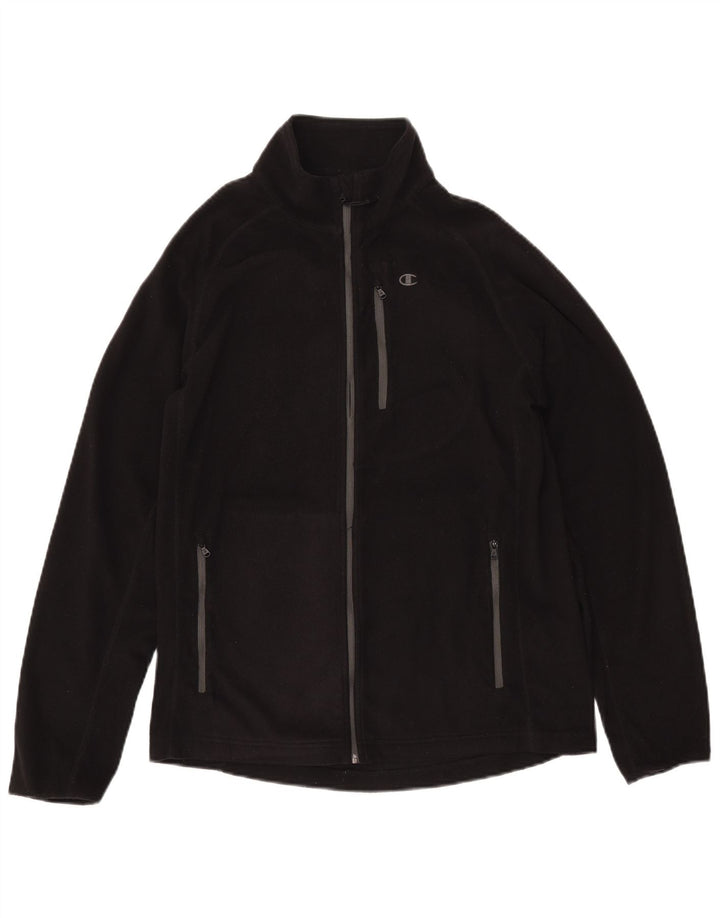 CHAMPION Veste Polaire Femme UK 14 Medium Noir
