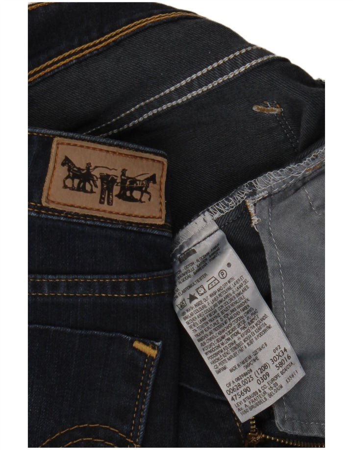 LEVI'S Jean Slim 628 Homme W30 L34 Bleu Marine Coton