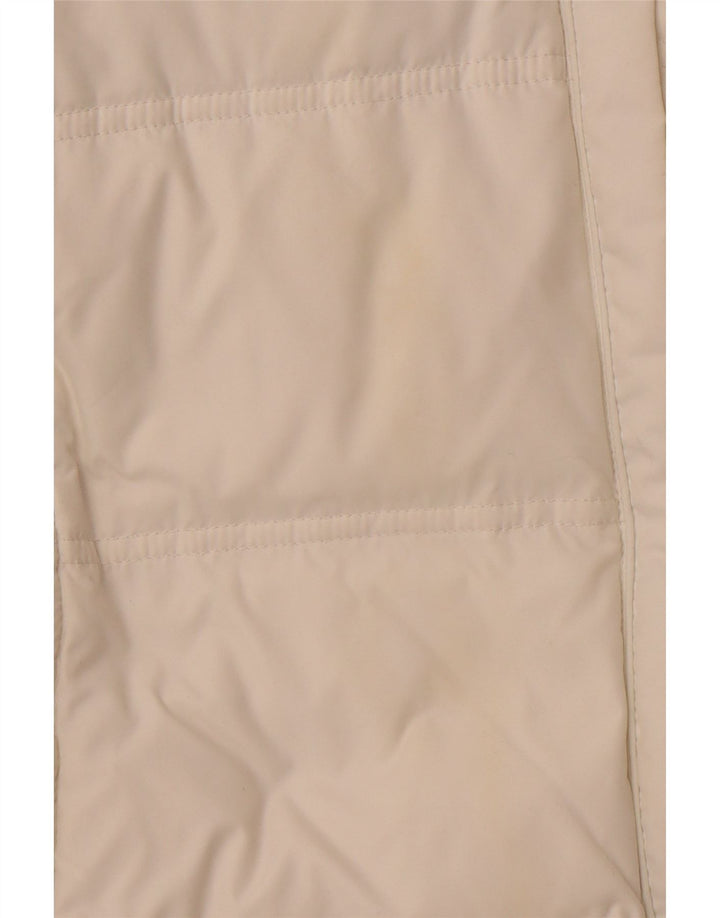 CHAMPION Veste matelassée pour femme UK 14 Medium Blanc Polyester
