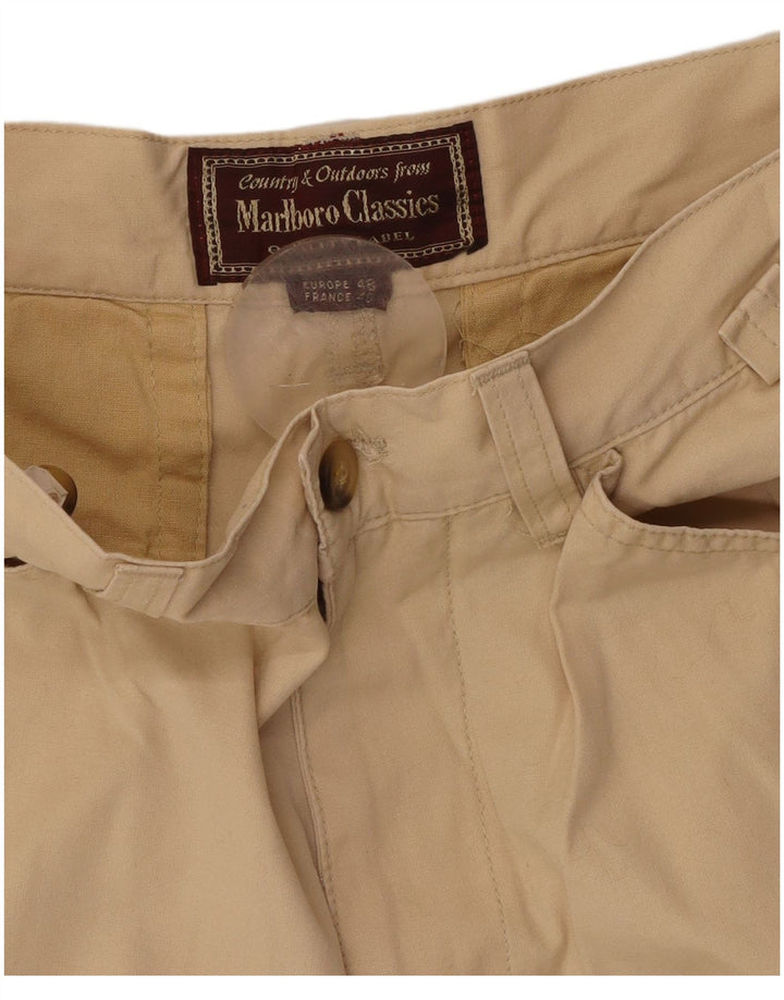 MARLBORO CLASSICS Pantalon décontracté droit pour homme EU 48 Medium W32 L32 Beige