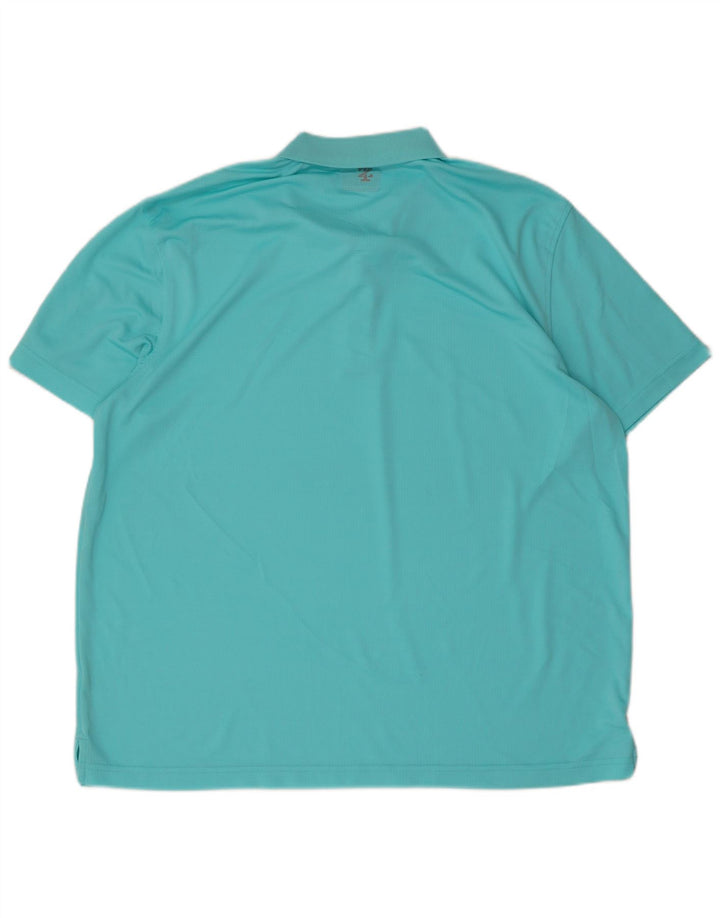 IZOD Polo de Golf Homme XL Turquoise