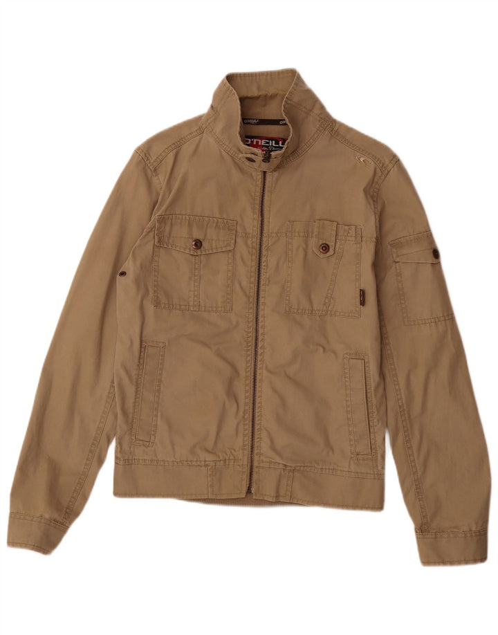 O'NEILL Veste Bomber Homme UK 36 Petit Coton Beige