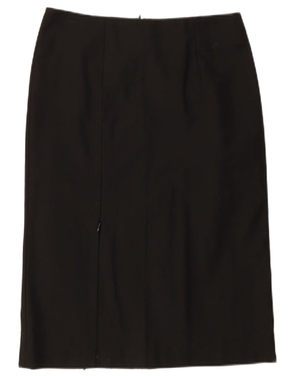 Stavros Jupe droite femme IT 44 Medium W28 Noir Polyester